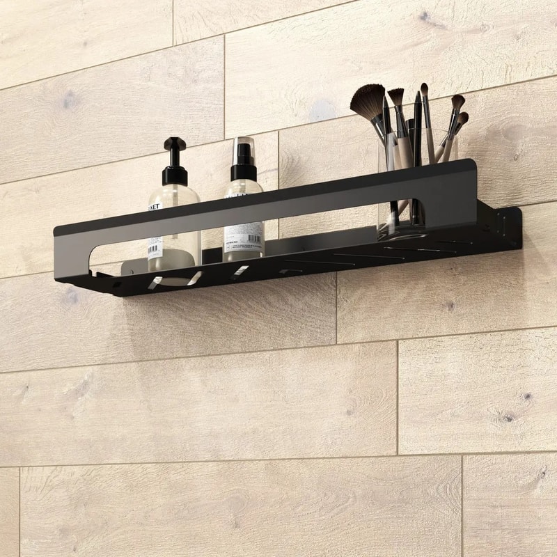 Set Of 3 Pcs Modern Bathroom Shelf With Towel Rack Minimalist Bathroom Organizer Shelf Towel Holder 3