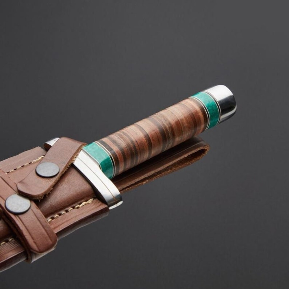 Best Handmade Corban Steel Knife With Leather Cover Custom Made Knife Best Gift For Men Best For Christmas Gift 1