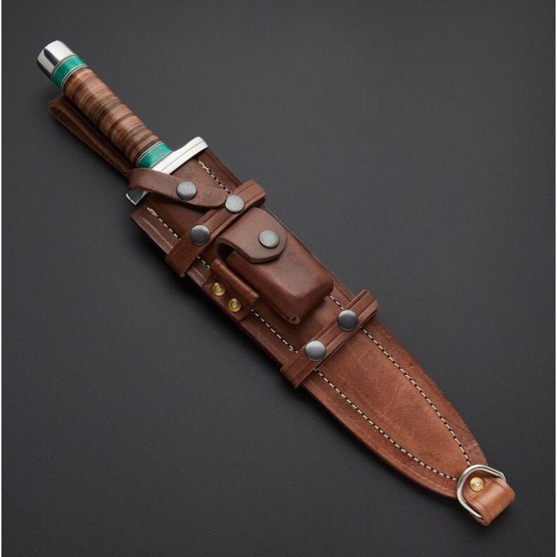 Best Handmade Corban Steel Knife With Leather Cover Custom Made Knife Best Gift For Men Best For Christmas Gift 3