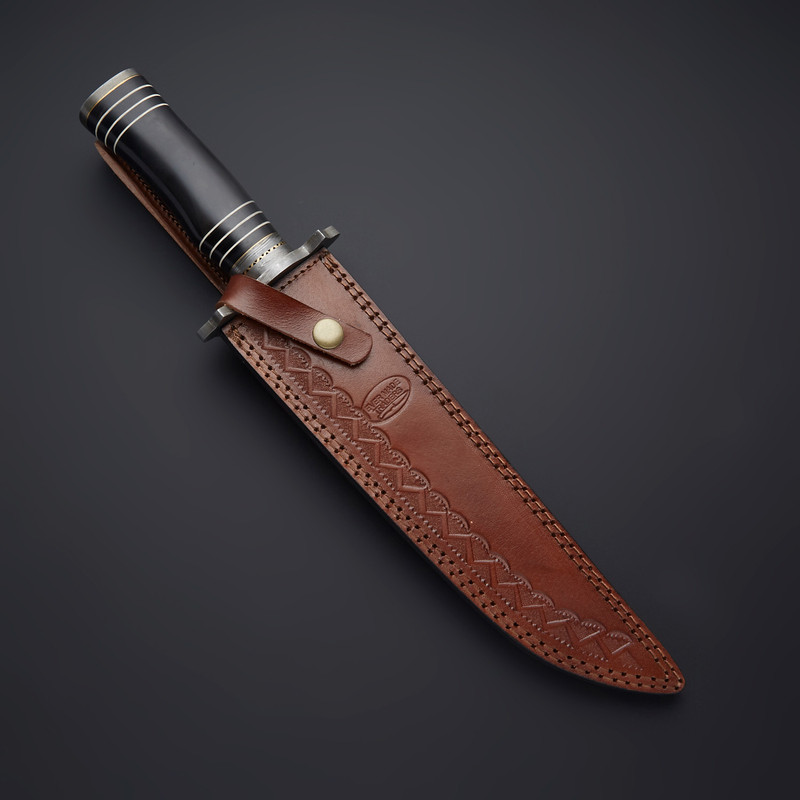 Damascus Sharp Knife With Leather Cover Best Hunting Knife Best Gift For Father Gift For Friend Best Christmas Gift 2