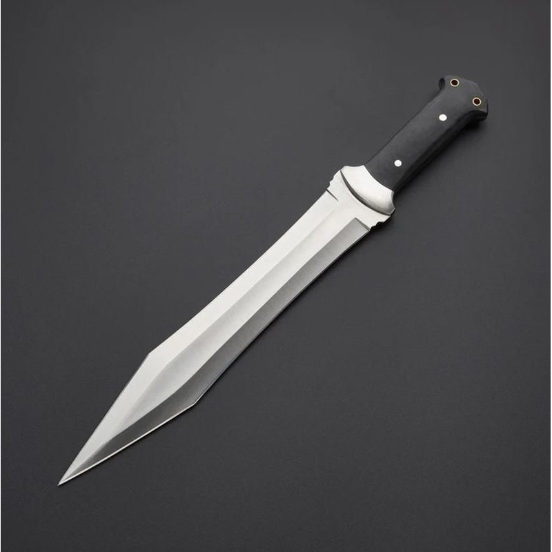 Custom Handmade Hunting Knife With Leather Cover  Best Camping Knife  Best Christmas Gift For Men 1