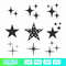 Stars SVG Bundle Sparkle Stars SVG Stars Svg Star Clipart Twinkle Stars Instant Download Cricut Cut 0