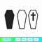 Coffin SVG Files Halloween SVG Cut Files Halloween Clip Art Cutfiles For Cricu 0