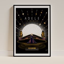 adele in munich 02-03 august 2024 poster