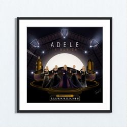 adele in munich 2024 poster
