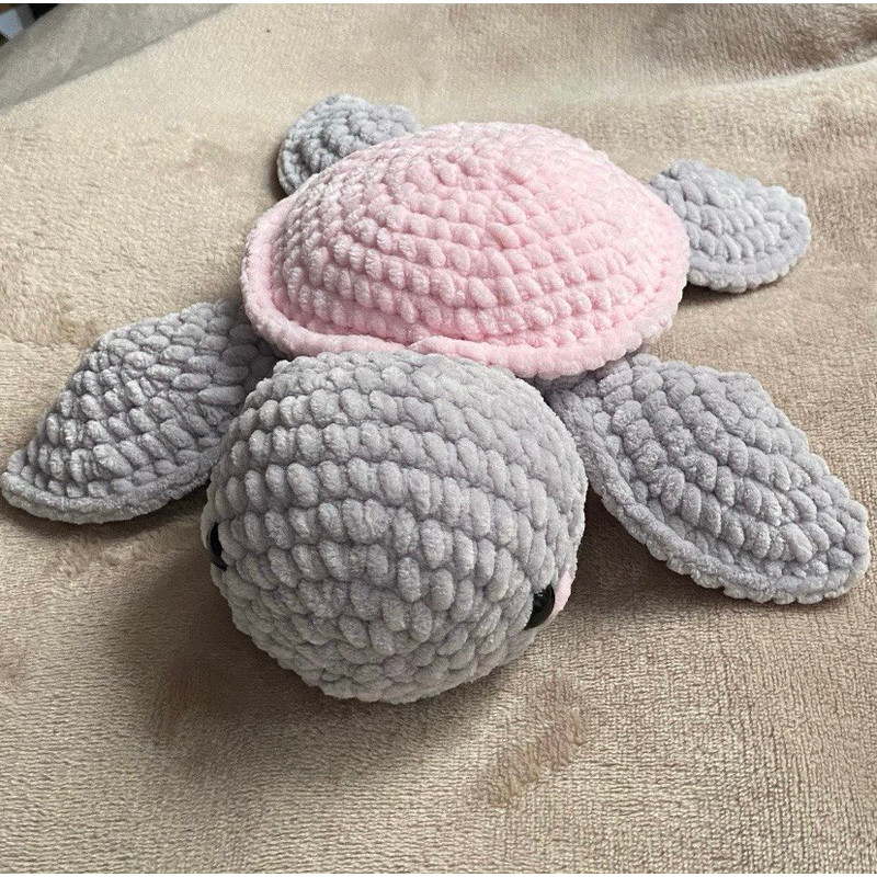 Turtle Crochet Pattern PDF Download Amigurumi Plushie Pattern Big Turtle Pattern Crochet Pattern PD 4