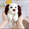 Crochet PATTERN Dog Amigurumi Tutorial PDF In English Crochet Puppy Crochet Pattern PDF Christmas G 1