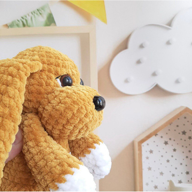 Crochet PATTERN Dog Amigurumi Tutorial PDF In English Crochet Puppy Crochet Pattern PDF Christmas G 2