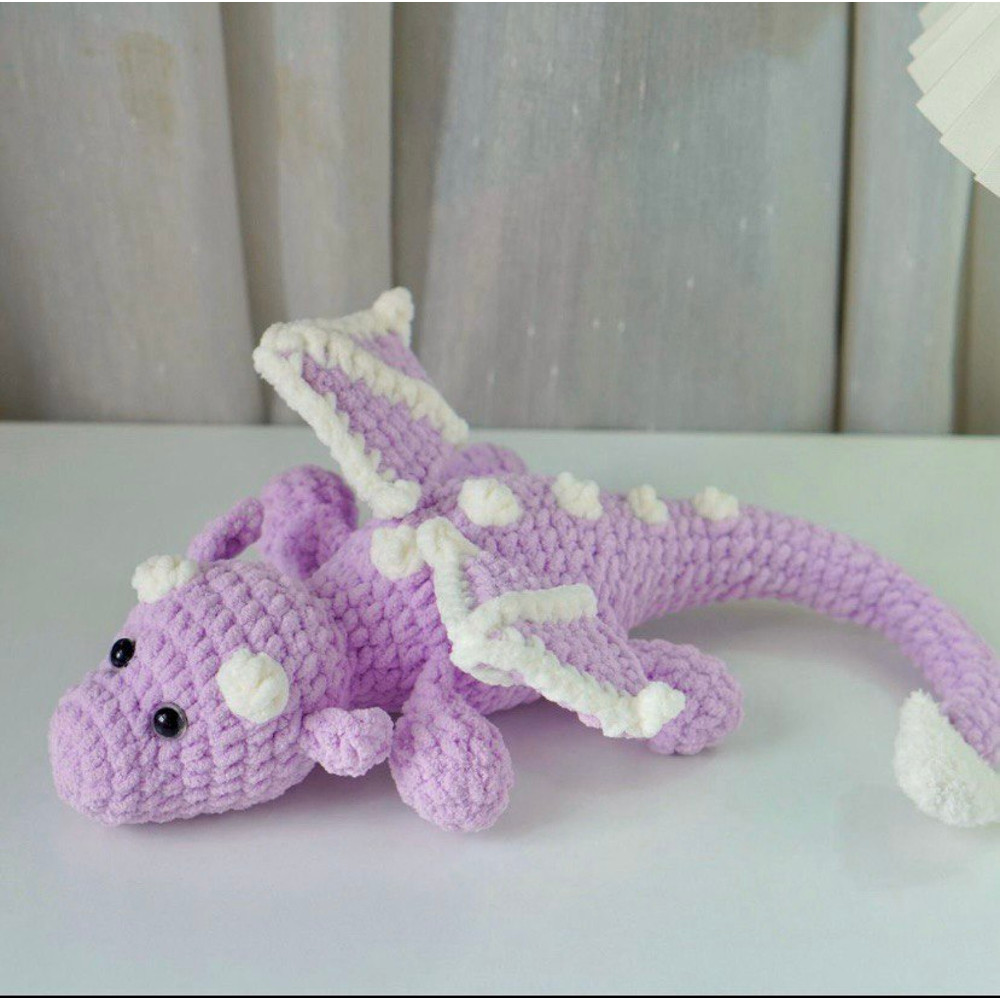 Fairy Dragon Amigurumi Crochet Pattern Amigurumi Crochet Pattern Crochet Dragon Pattern PDF Crochet 7