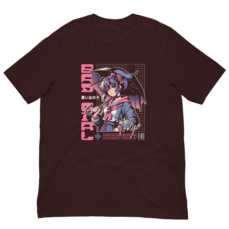Tokyo Bad Girl Unisex Tshirt 0
