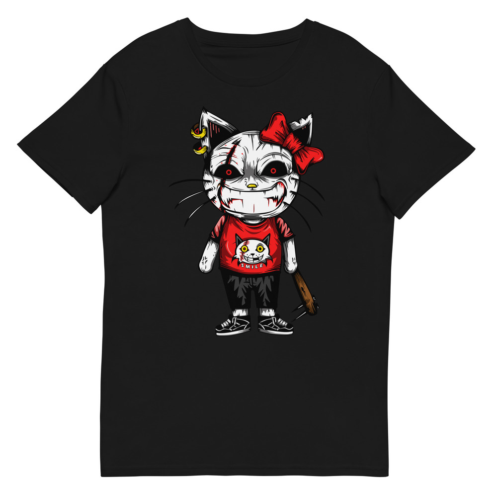 Scary Hello Kitty Tshirt 0