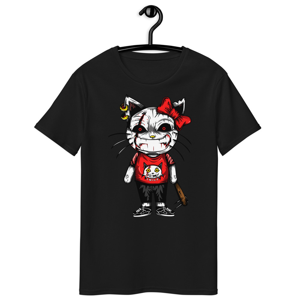 Scary Hello Kitty Tshirt 1