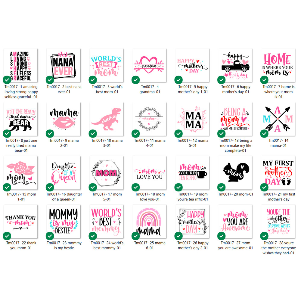 Mothers Day SVGPNGEPSDXY Bundles 0