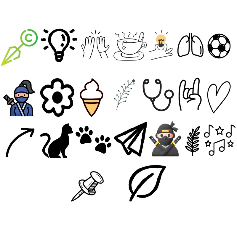23 Pack Of Icon File PNG DesignDoodle Arts 0