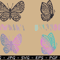 Butterfly DB New JPGSVGPNGEPSPGFAi 1
