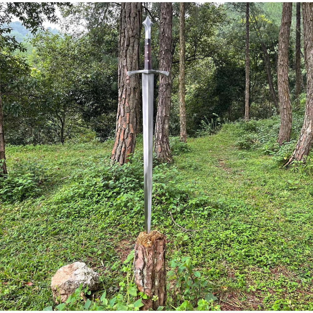 Great Viking Sword 29 Straight Long Sword 5160 Carbon Steel Sword Gifts For Him 2