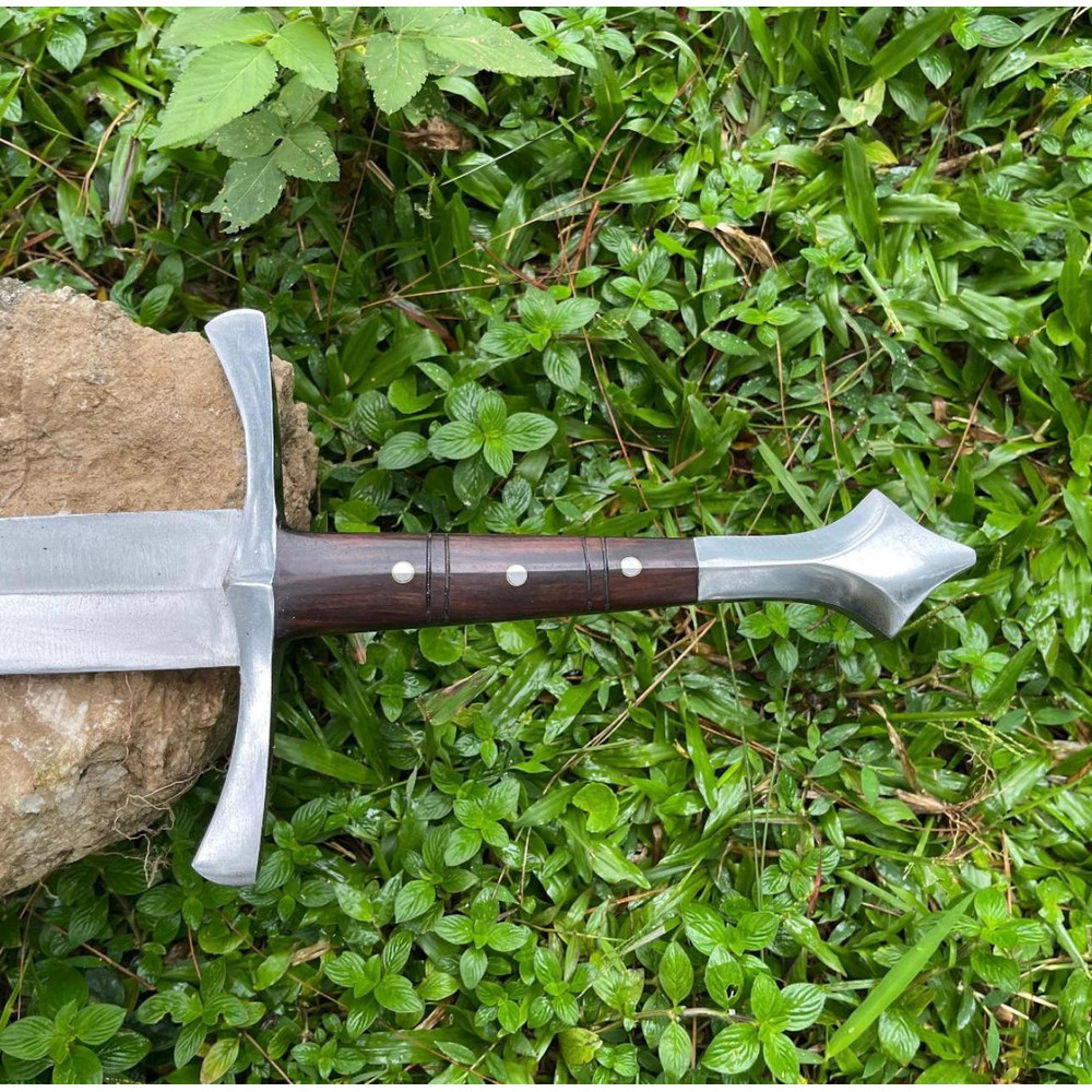 Great Viking Sword 29 Straight Long Sword 5160 Carbon Steel Sword Gifts For Him 6