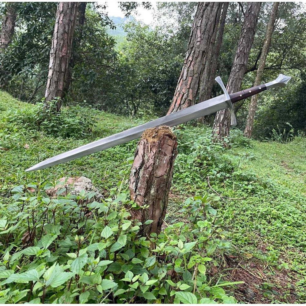 Great Viking Sword 29 Straight Long Sword 5160 Carbon Steel Sword Gifts For Him 7