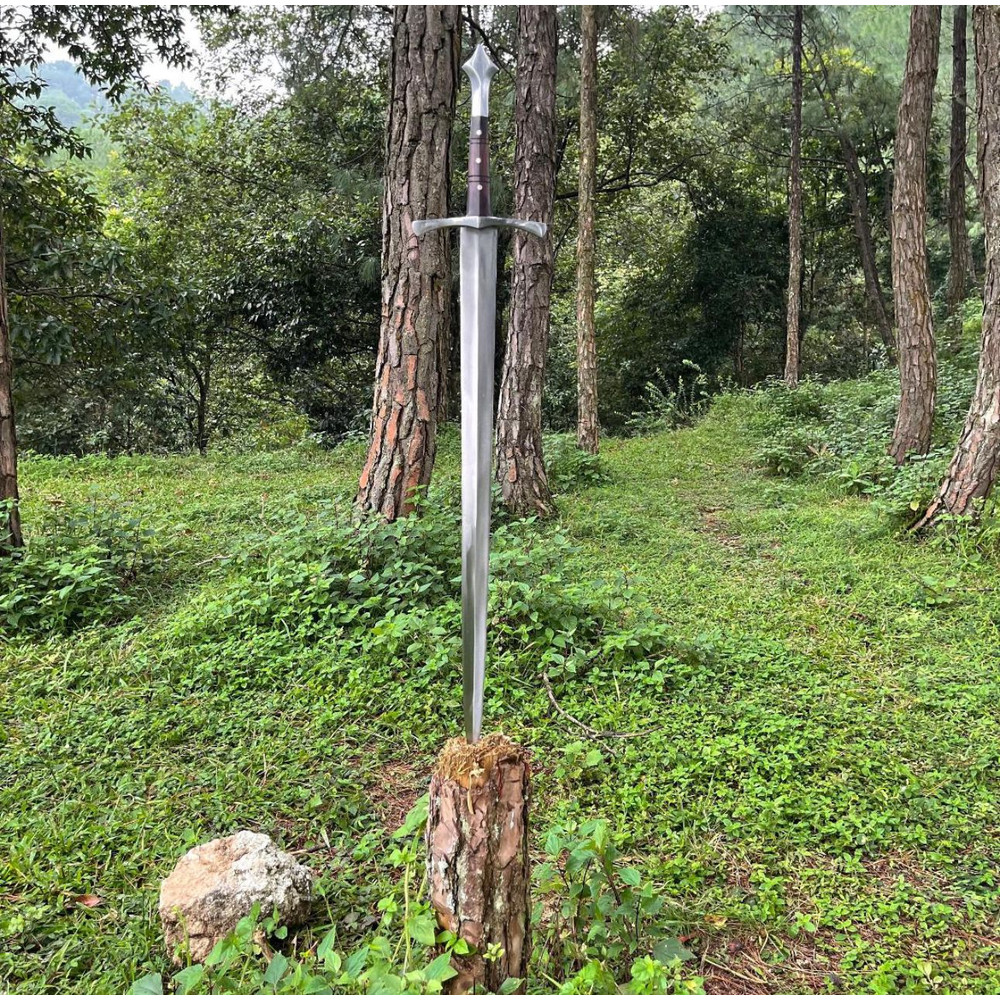 Great Viking Sword 29 Straight Long Sword 5160 Carbon Steel Sword Gifts For Him 8