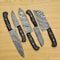 CUSTOM HANDMADE DAMASCUS Chef Knives Set Of 5 Pcs Damascus Chef Knife Damascus Kitchen Knives Christ