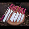 Personalized Handmade Chef Knives Set 7Pcs Perfect Gift For Cooking Lovers Gift For Husband Gift For Wedding Couples 1