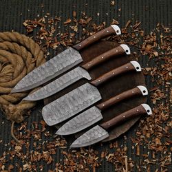 etched j2 steel chef knife, j2 kitchen knife with turquoise & wenge wood, bbq boning slicing knife gift for men personal