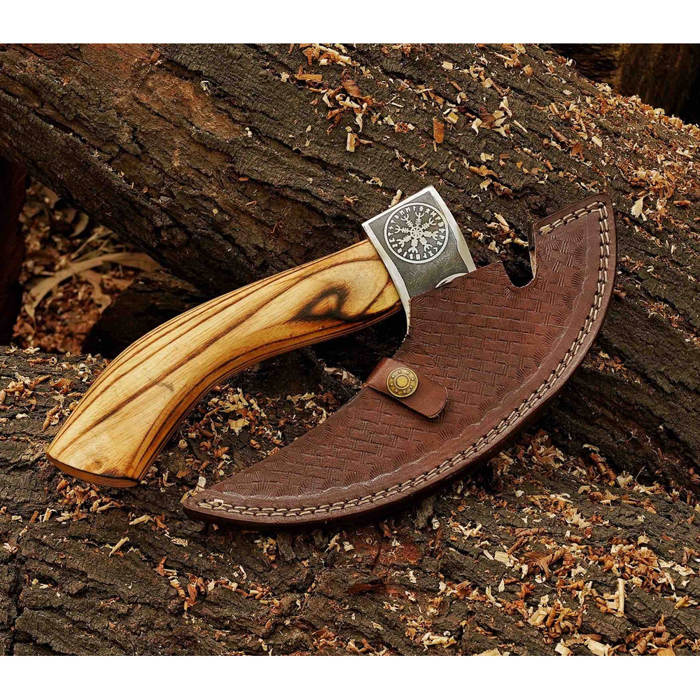 Crazy Viking Pizza Cutter Axe Original Custom Hand Forged Pizza Axe Handmade Gift For Best Man Best Birthday 2