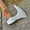 RAGNAR VIKING AXE Forged Camping Axe With Rose Wood Shaft Camping Axe Viking Bearded Nordic Handmade Gift For Bestman 3