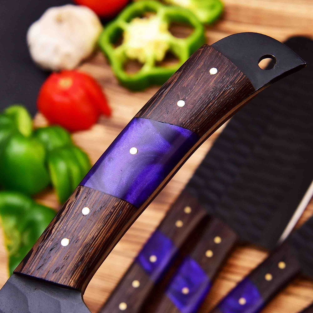 Forged Carbon Coated Steel Chef Set 5Pcs near me