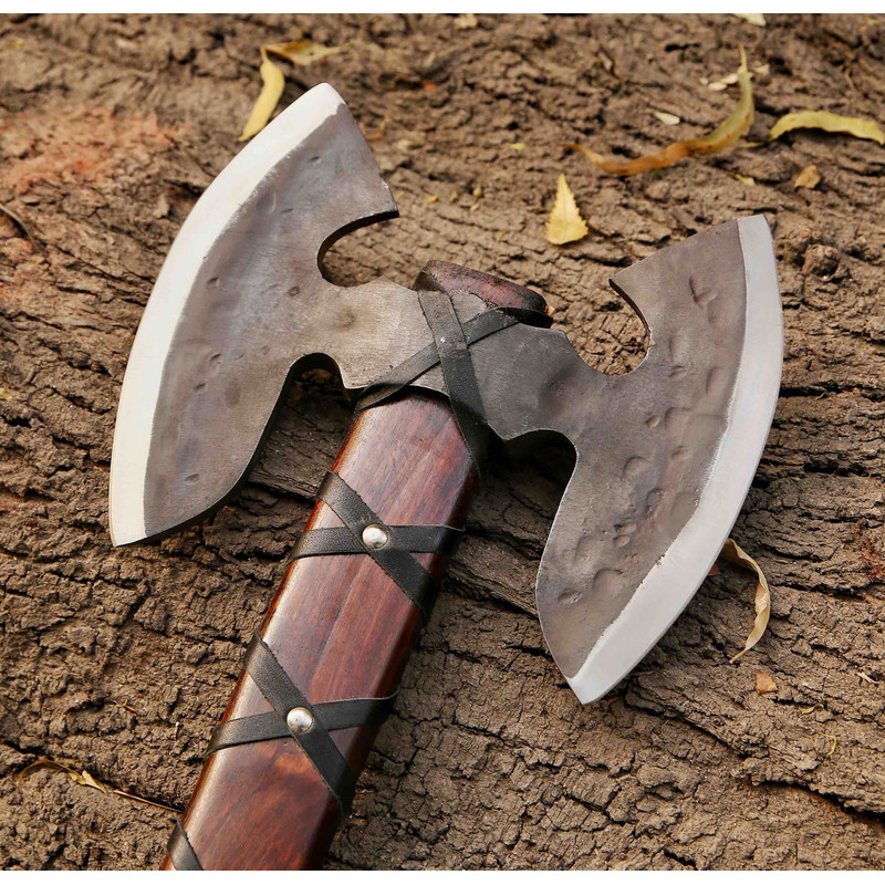 RAGNAR VIKING AXE Larp Forged Halloween Gift near me