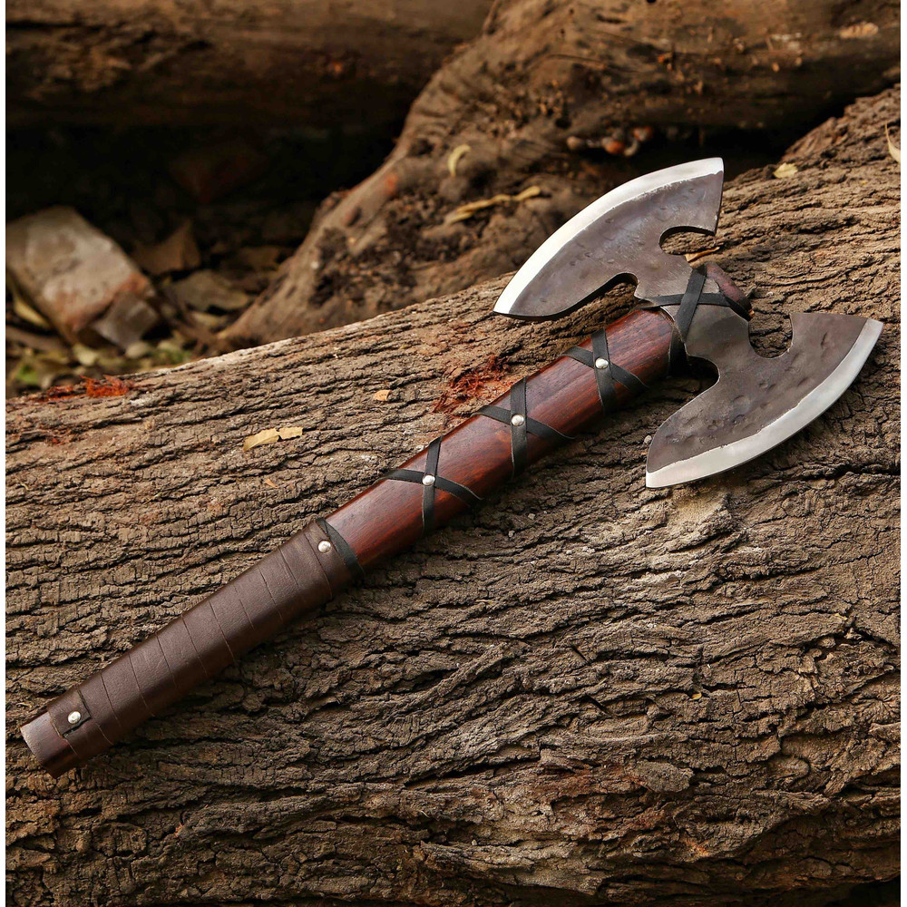 RAGNAR VIKING AXE Larp Forged Halloween Gift near me