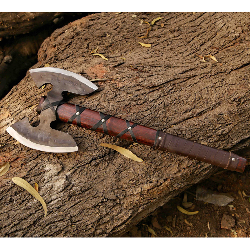 RAGNAR VIKING AXE Larp Forged Halloween Gift near me