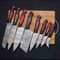 Handmade Damascus Steel Chef Set Of 8Pc near me