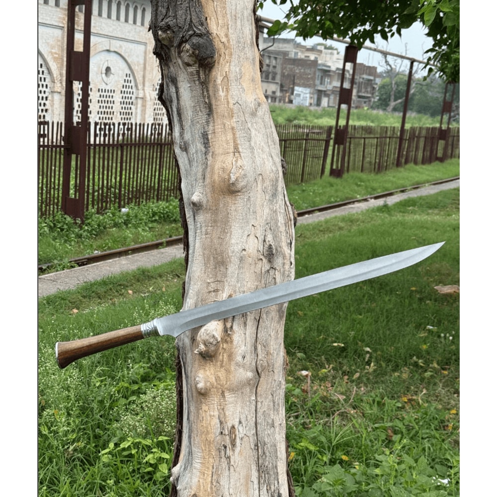 HandForged Gurkha Sword With Unique Blade And Wooden Handle Collectible Decorative Gift For Displa 0