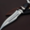 Classic Bowie Knife Handmade 1095 High Carbon Steel With Leather Sheath 0