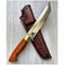 Hunting Knife N690 Steel Full Tang Survival Collector Knife Cocobolo Wood Handle 9