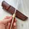 Hunting Knife N690 Steel Full Tang Survival Collector Knife Cocobolo Wood Handle 2