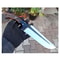 Handmade 5160 Steel Hunting Machete Knife Walnut Wood Outdoor Bush Blade 2