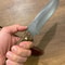 Hunting Knife 1075 Carbon Steel Heavy Duty Full Tang Survival Knife Walnut Wood Handle 0