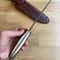 Handmade 1075 Carbon Steel Hunting Knife Stag Horn Outdoor Survival Blade 1