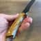 Handmade 1075 Carbon Steel Hunting Knife Silverberry Wood Survival Blade 2