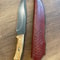 Handmade 1075 Carbon Steel Hunting Knife Silverberry Wood Survival Blade 4