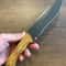 Handmade 1075 Carbon Steel Hunting Knife Silverberry Wood Survival Blade 6