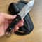 Hunting Knife 1075 Carbon Steel Compact Handle Blacksmith Made Camping Survival Knife 0