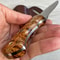 Outdoor Utility Knife Blacksmith Made 1075 Steel Camping Blade 5