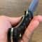 Hunting Knife 1075 Carbon Steel Black Compact Handle Full Tang EDC Camping Knife 1