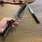 Chef Knife Set N690 Steel Black Compact Handle Kitchen Cooking Knives With Double Leather Sheaths 6