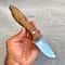 Carving Knife N690 Steel Silverberry Handle Full Tang Bushcraft Woodworking Knife 9