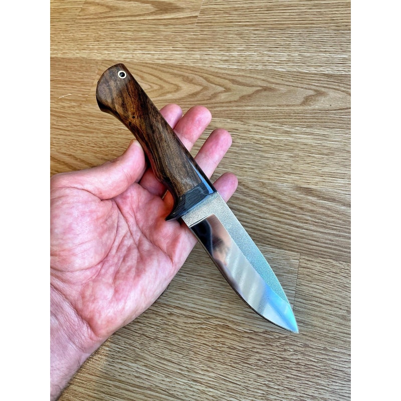 Professional Bushcraft Carving Knife Full Tang N690 Steel Blade 6