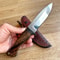 Professional Bushcraft Carving Knife Full Tang N690 Steel Blade 7